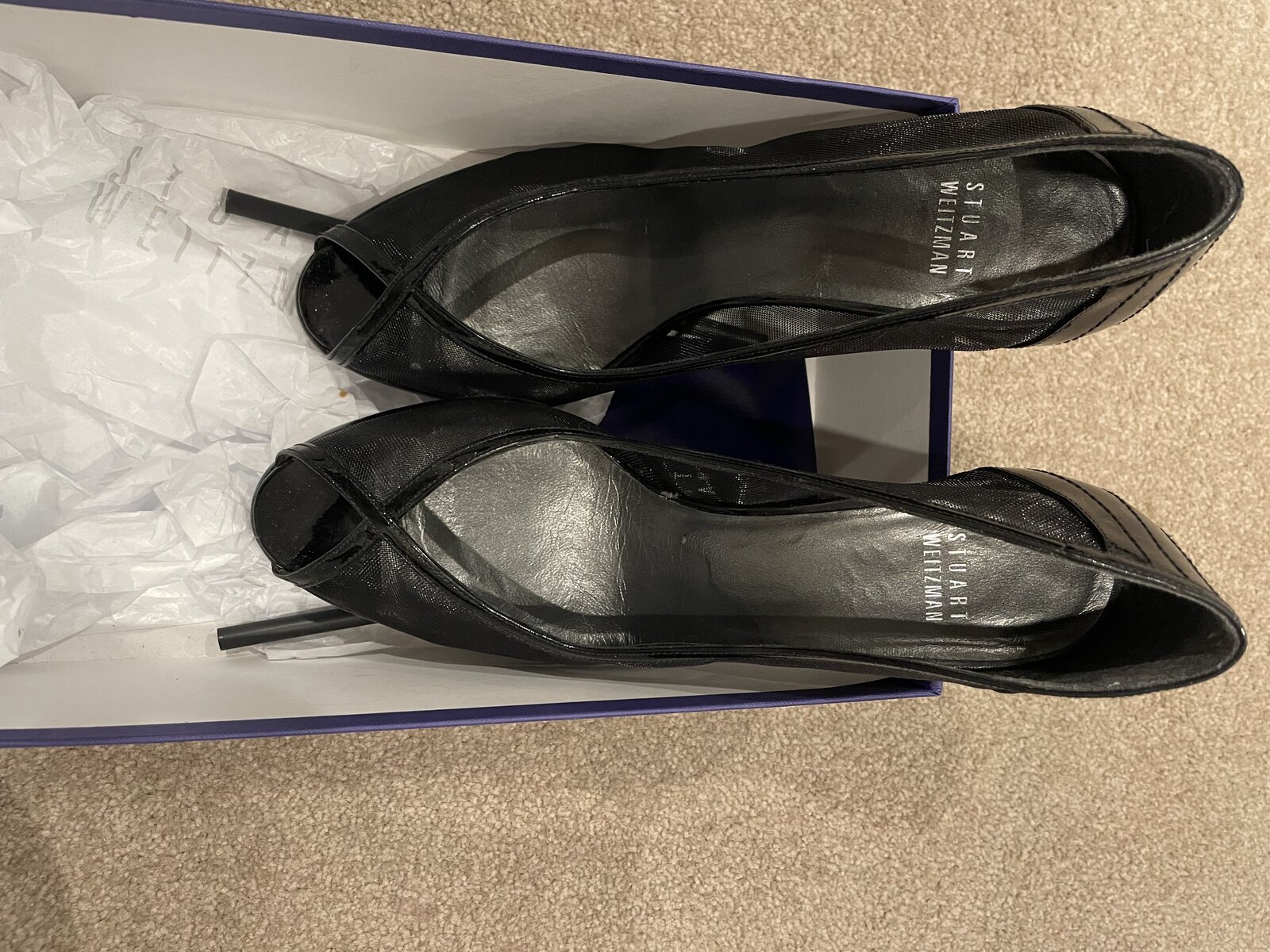  Meshin Black Patent 
