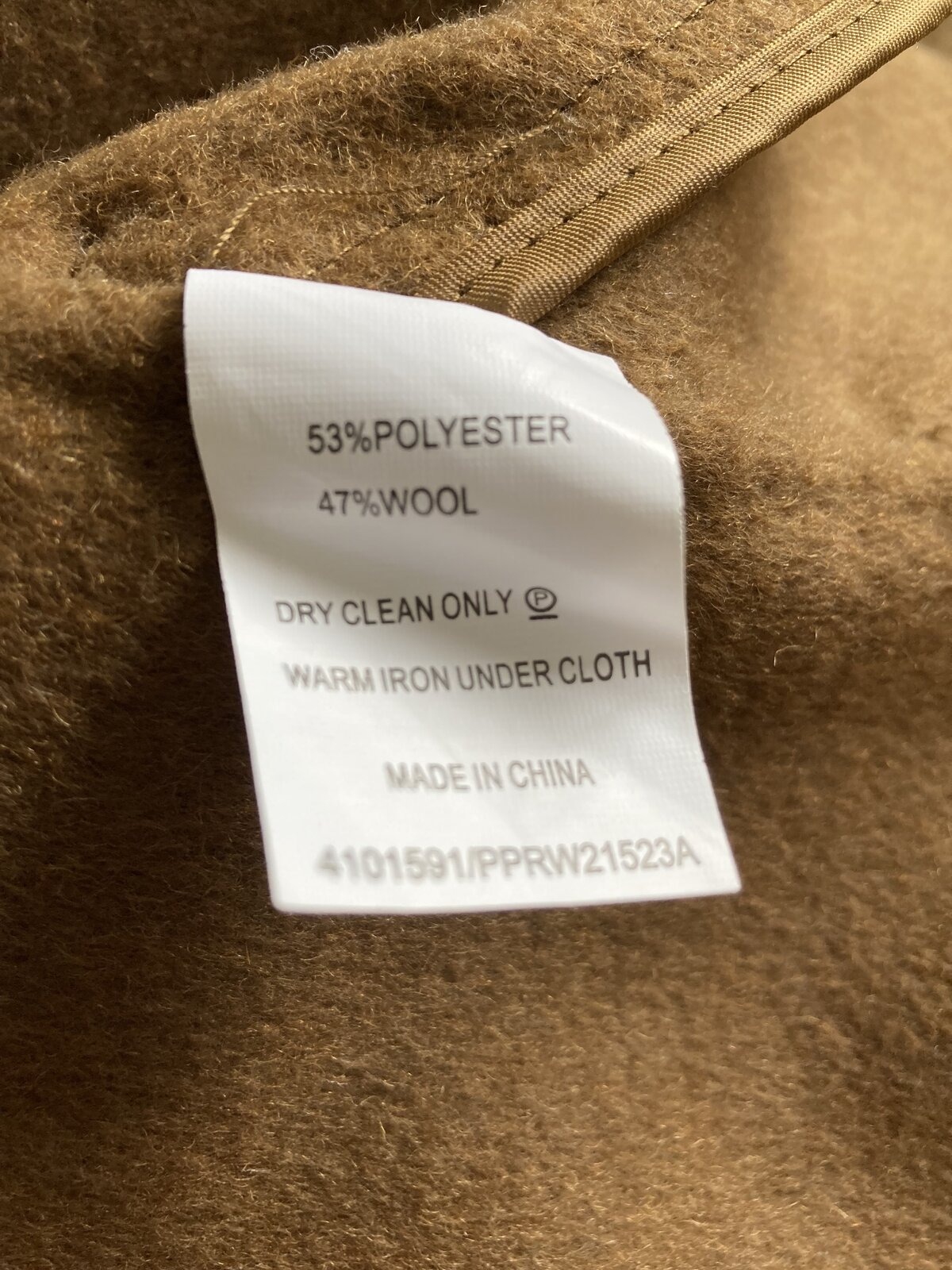 “MELTON” OVERSIZED SHACKET, SIZE 8