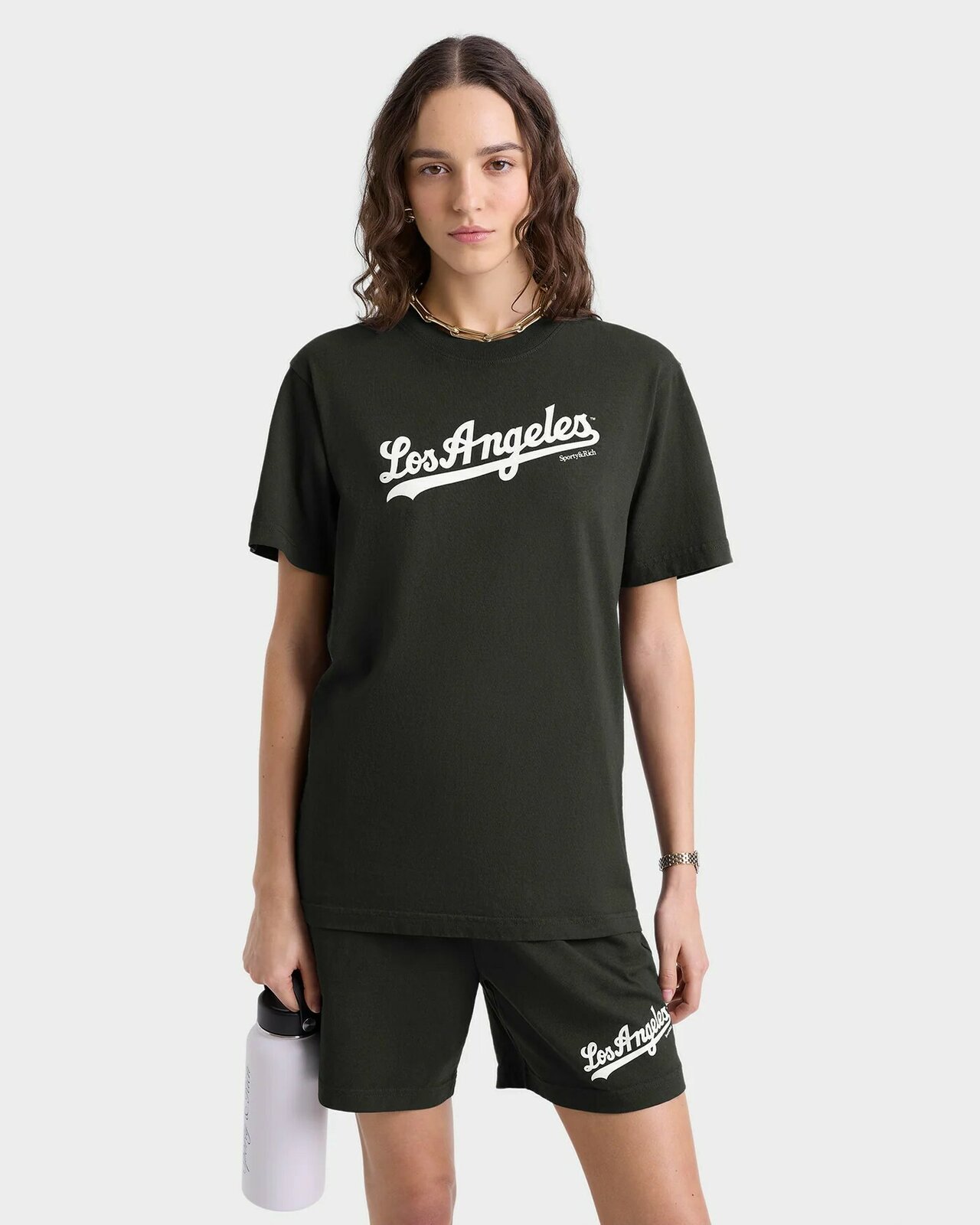 Dodgers T-Shirt - Faded Black