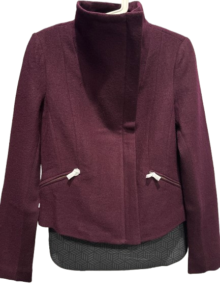 Lani Felted Wool Mulberry Jacket