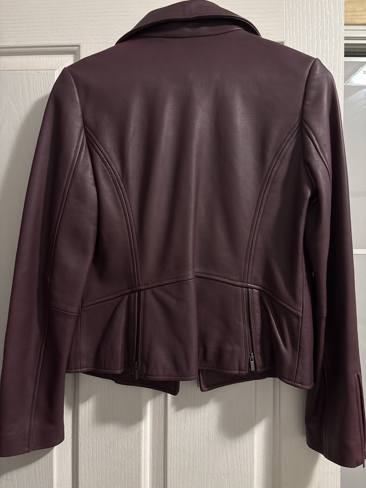 leather jacket size 10