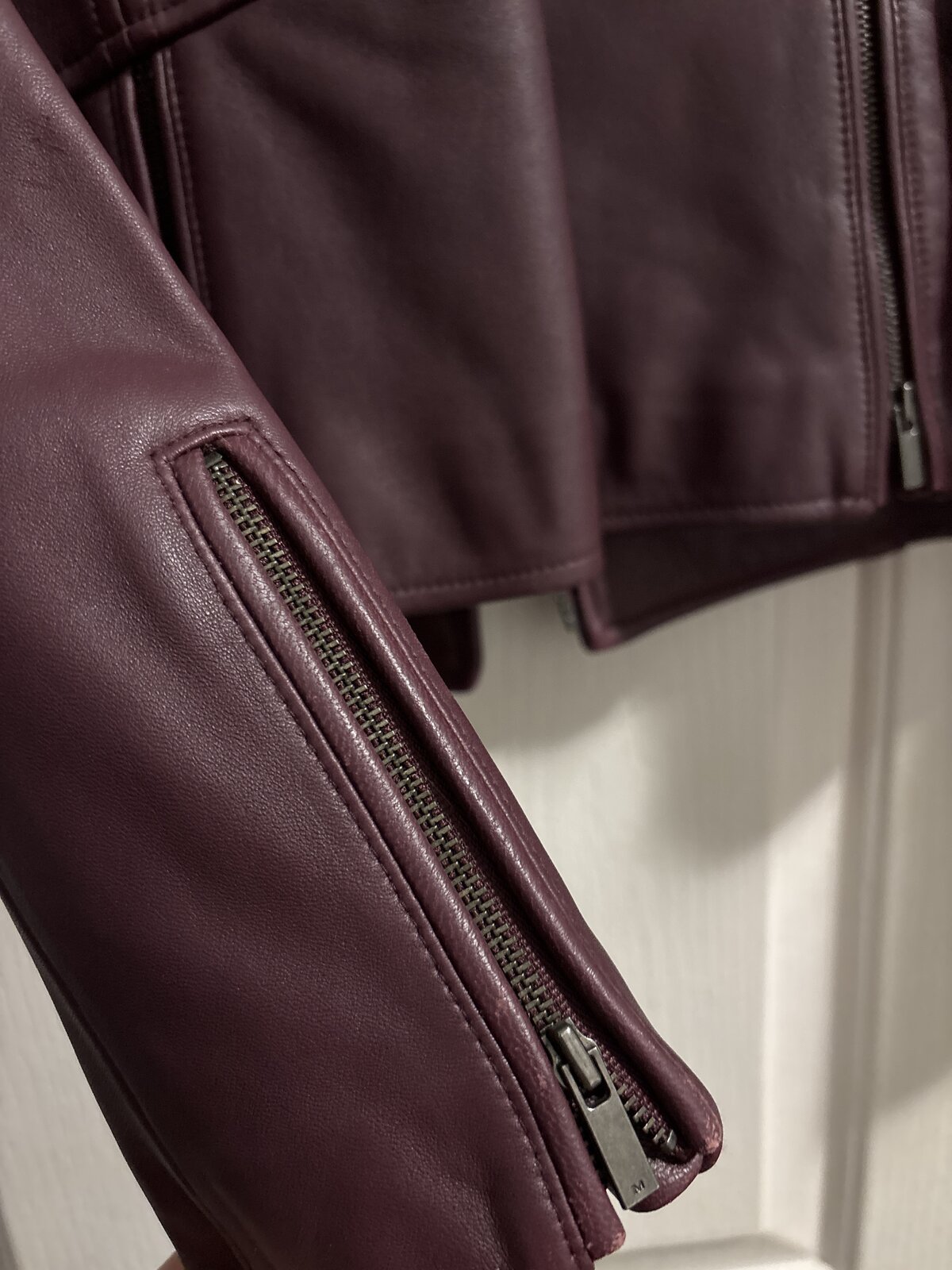 leather jacket size 10