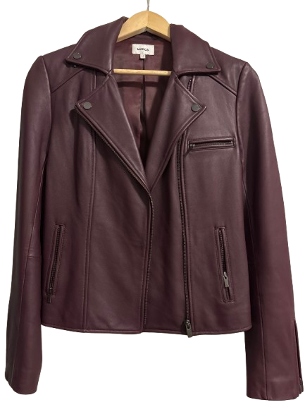 leather jacket size 10