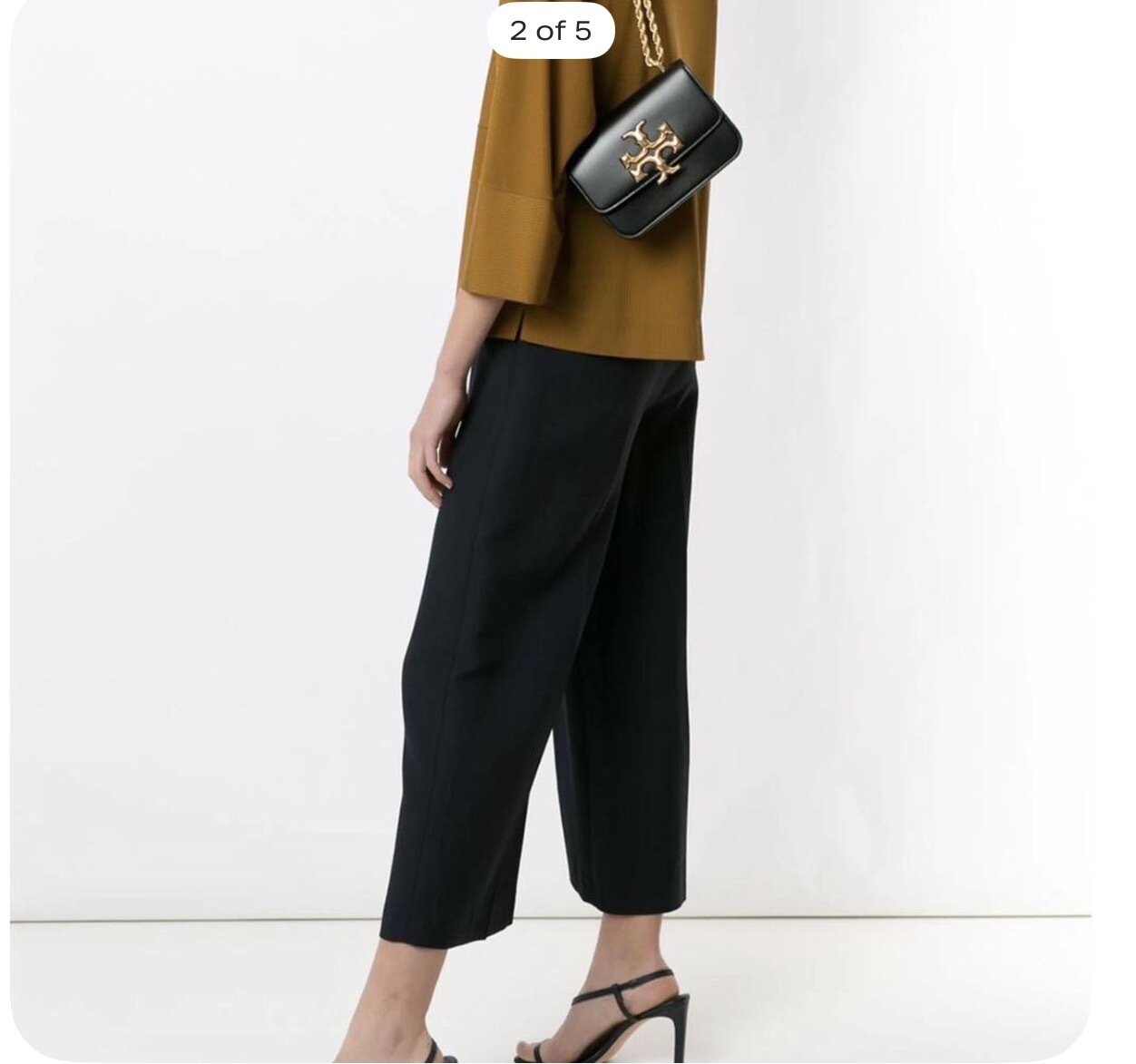  black Eleanor shoulder bag 