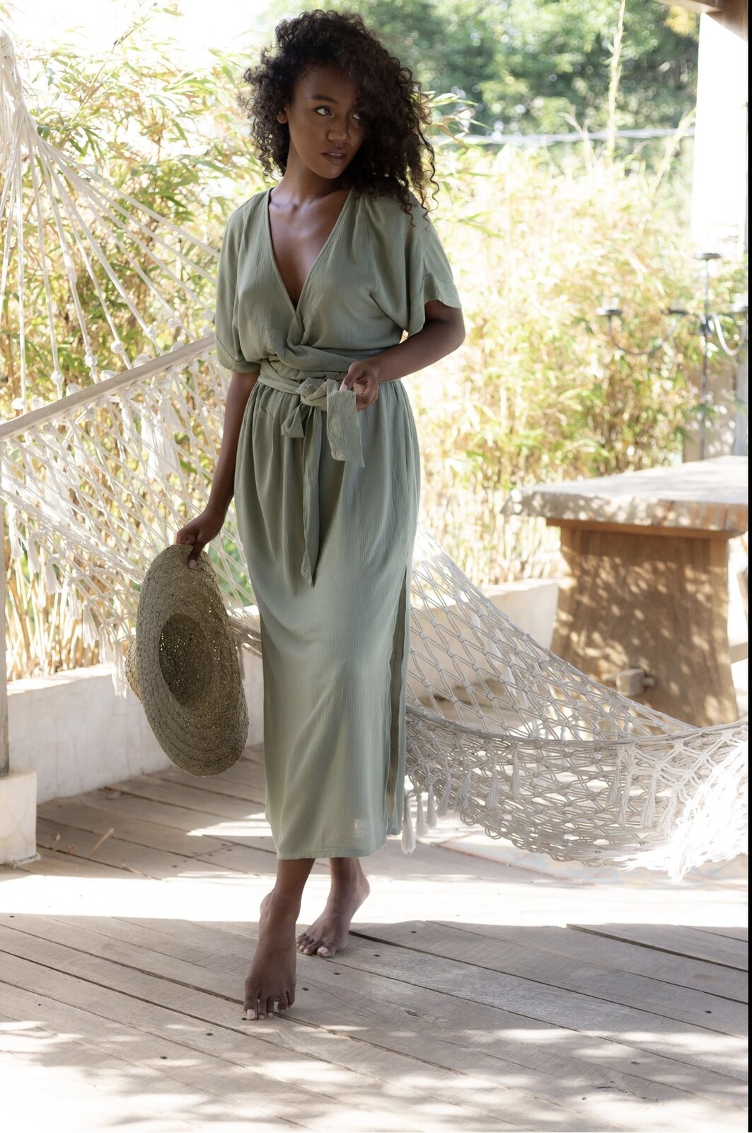 MELODY MAXI DRESS - SAGE