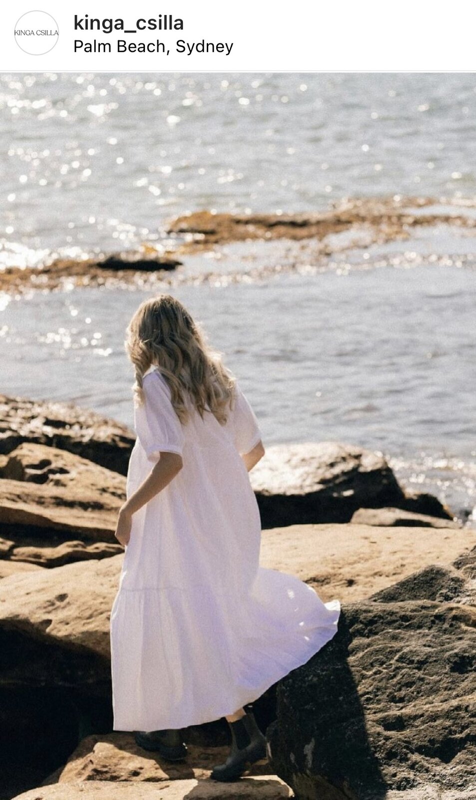 “RECYCLED LIBERTY DRESS - WHITE”