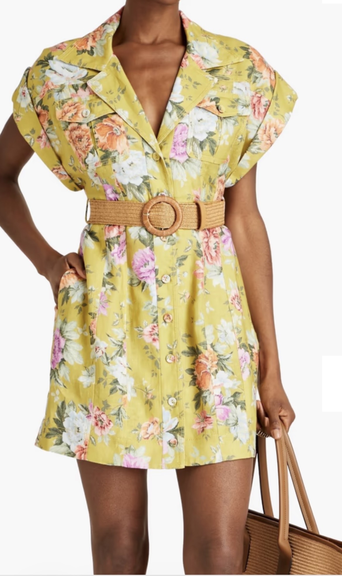 juniper cut out floating dress Zimmermann Juniper Cut Out Floating Dress Spliced 3/AU14