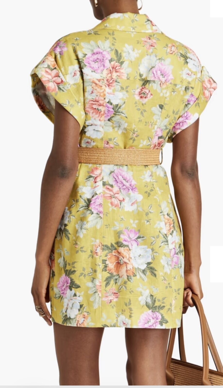 Pattie cuffed mini dress