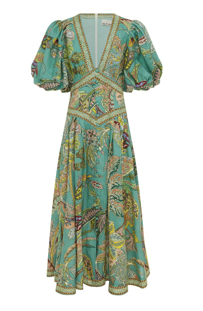 FRANCA MIDI DRESS AU8/US4