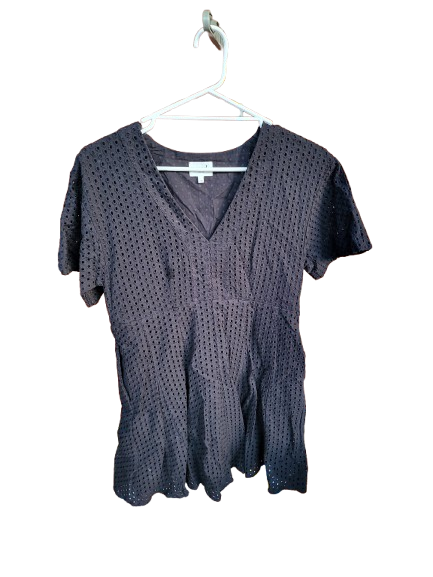 dress, size 10. Lined on inside. 100% cotton.