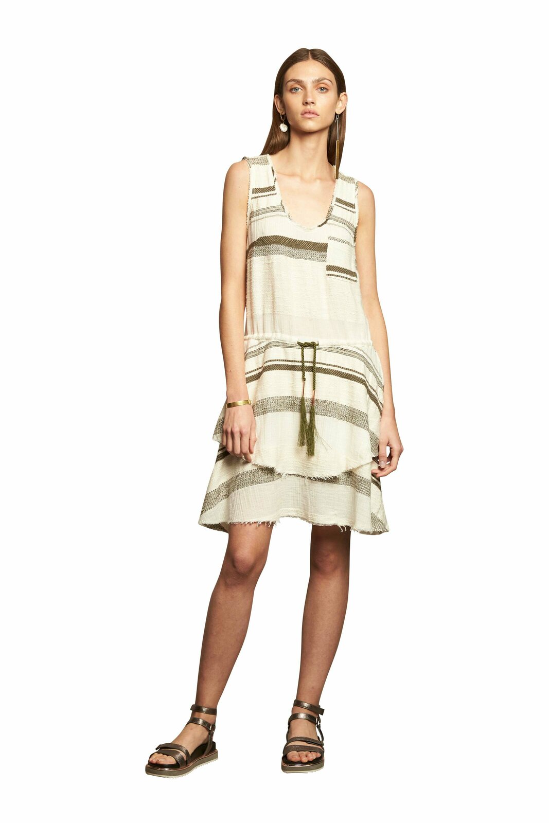 Retreat Drawstring Dress