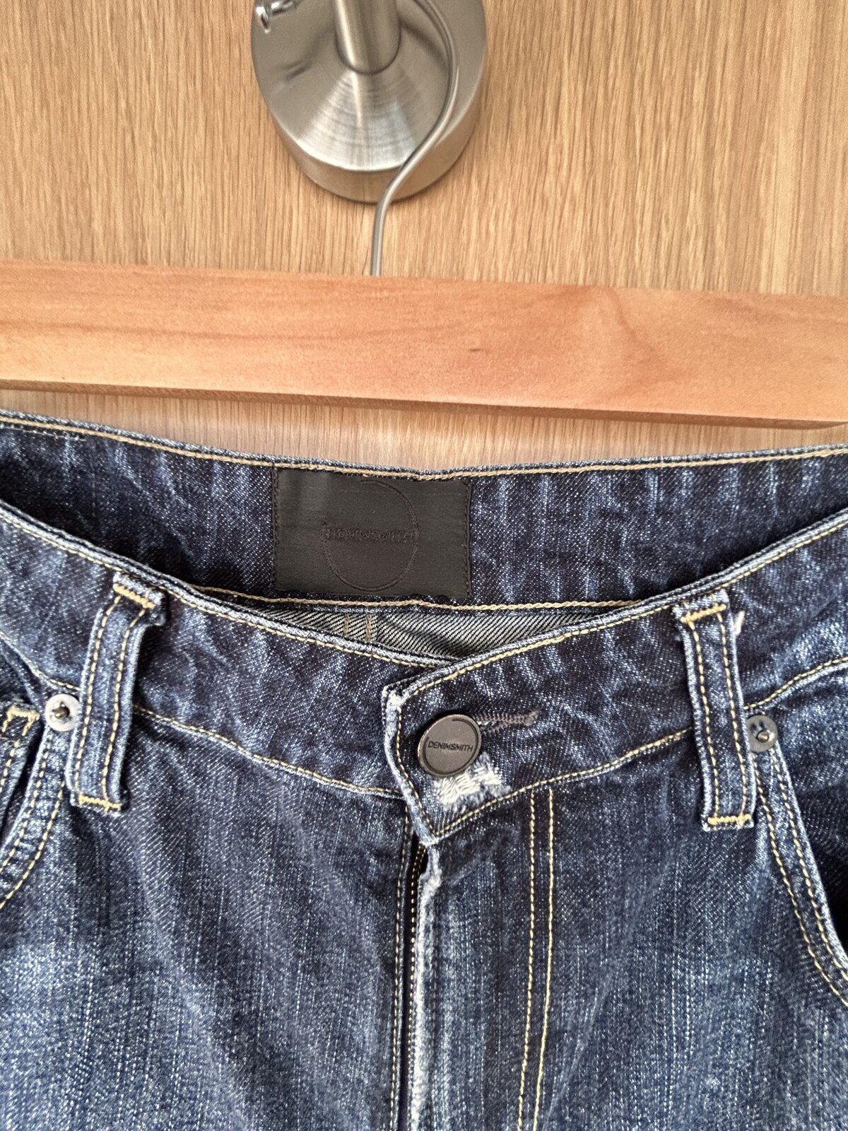 distressed jeans