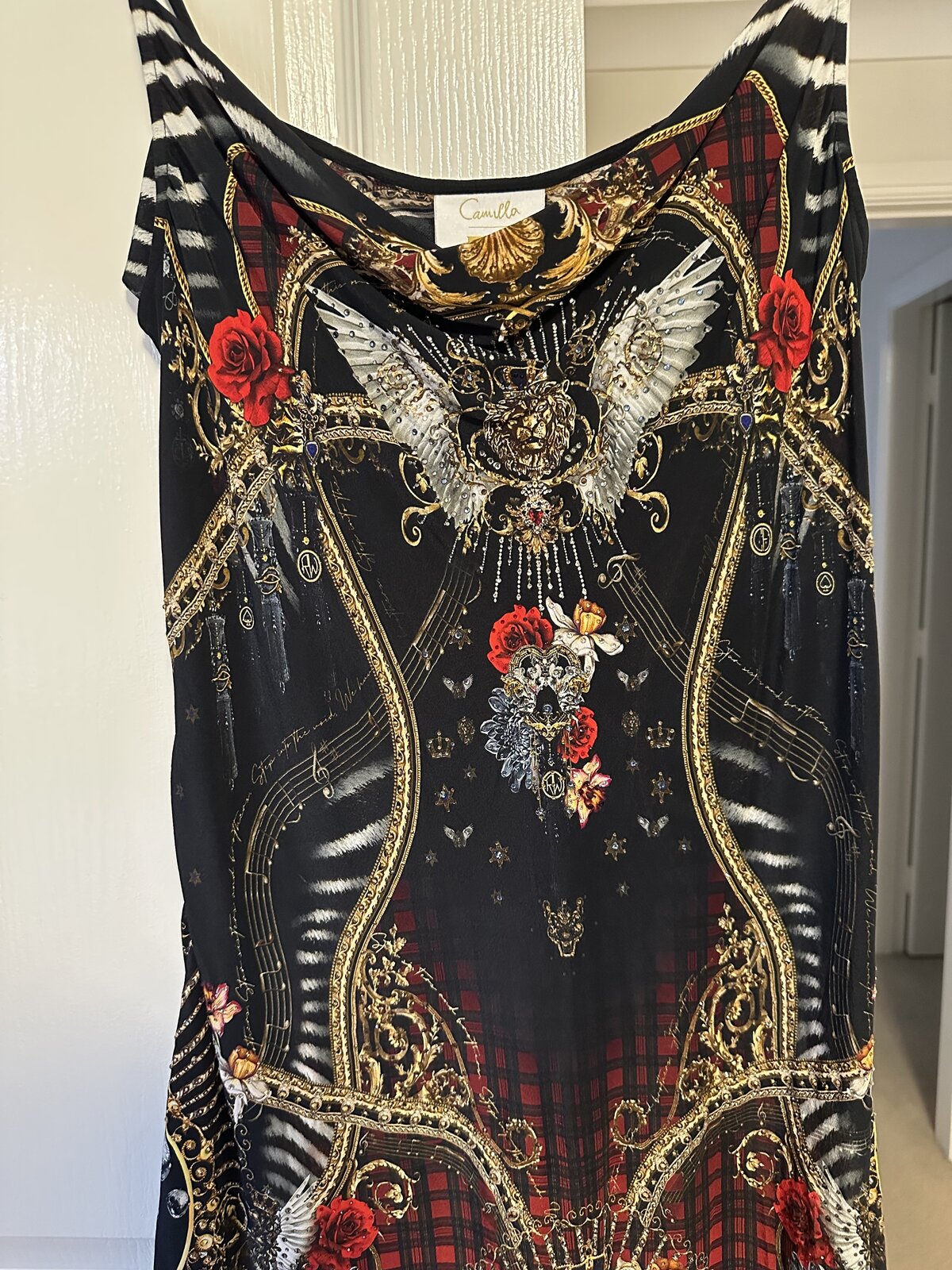 I ENTERTAIN YOU SHORT BIAS SLIP DRESS Camilla x Robbie Williams