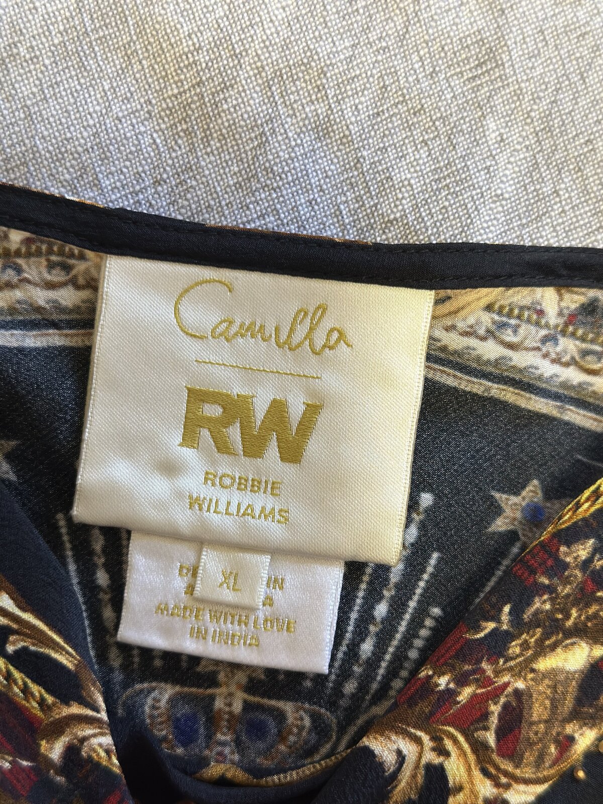 I ENTERTAIN YOU SHORT BIAS SLIP DRESS Camilla x Robbie Williams