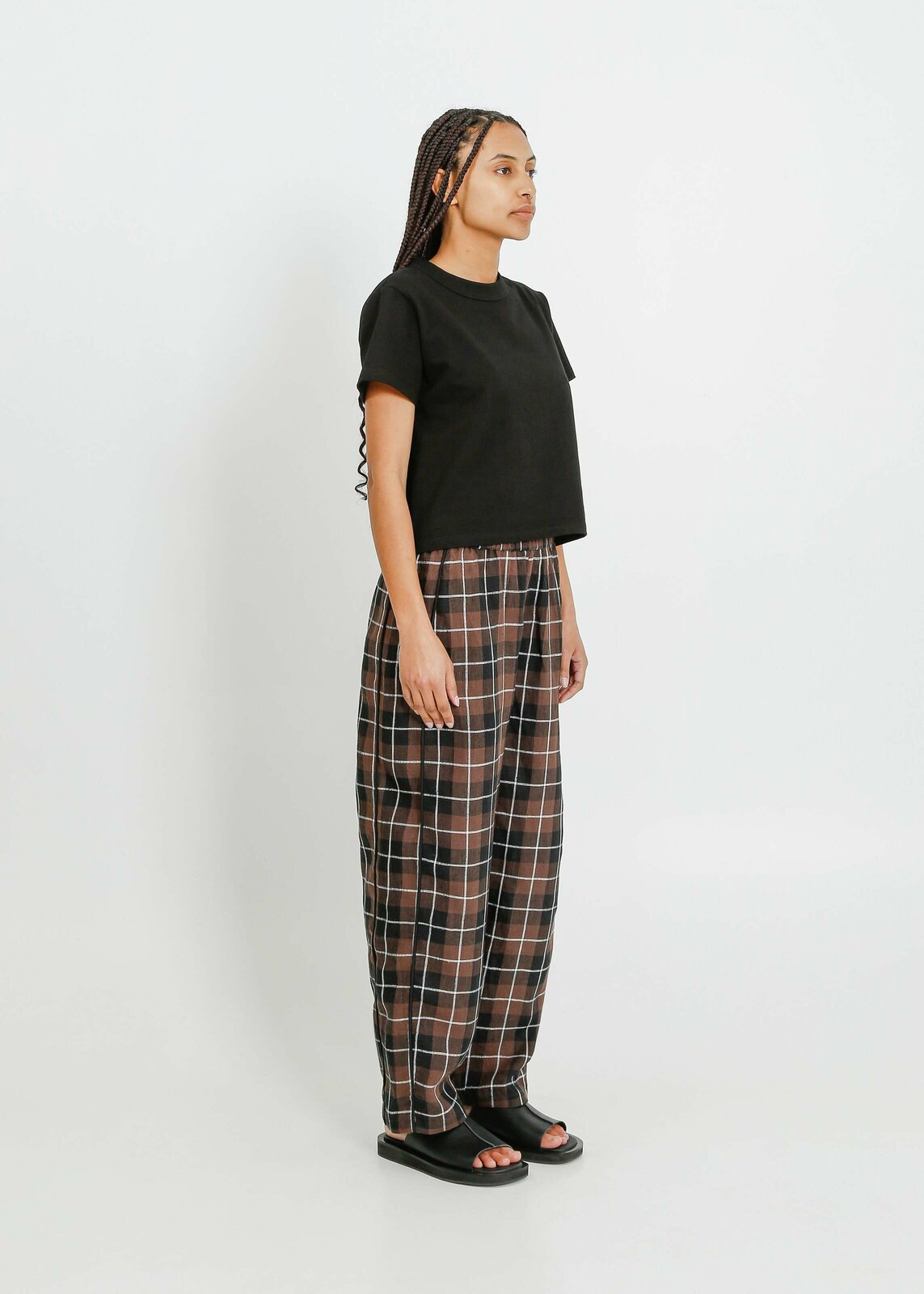 S25 Cooper Pant / Chocolate-Black-White