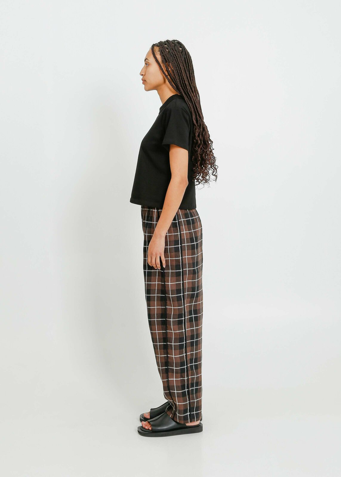 S25 Cooper Pant / Chocolate-Black-White