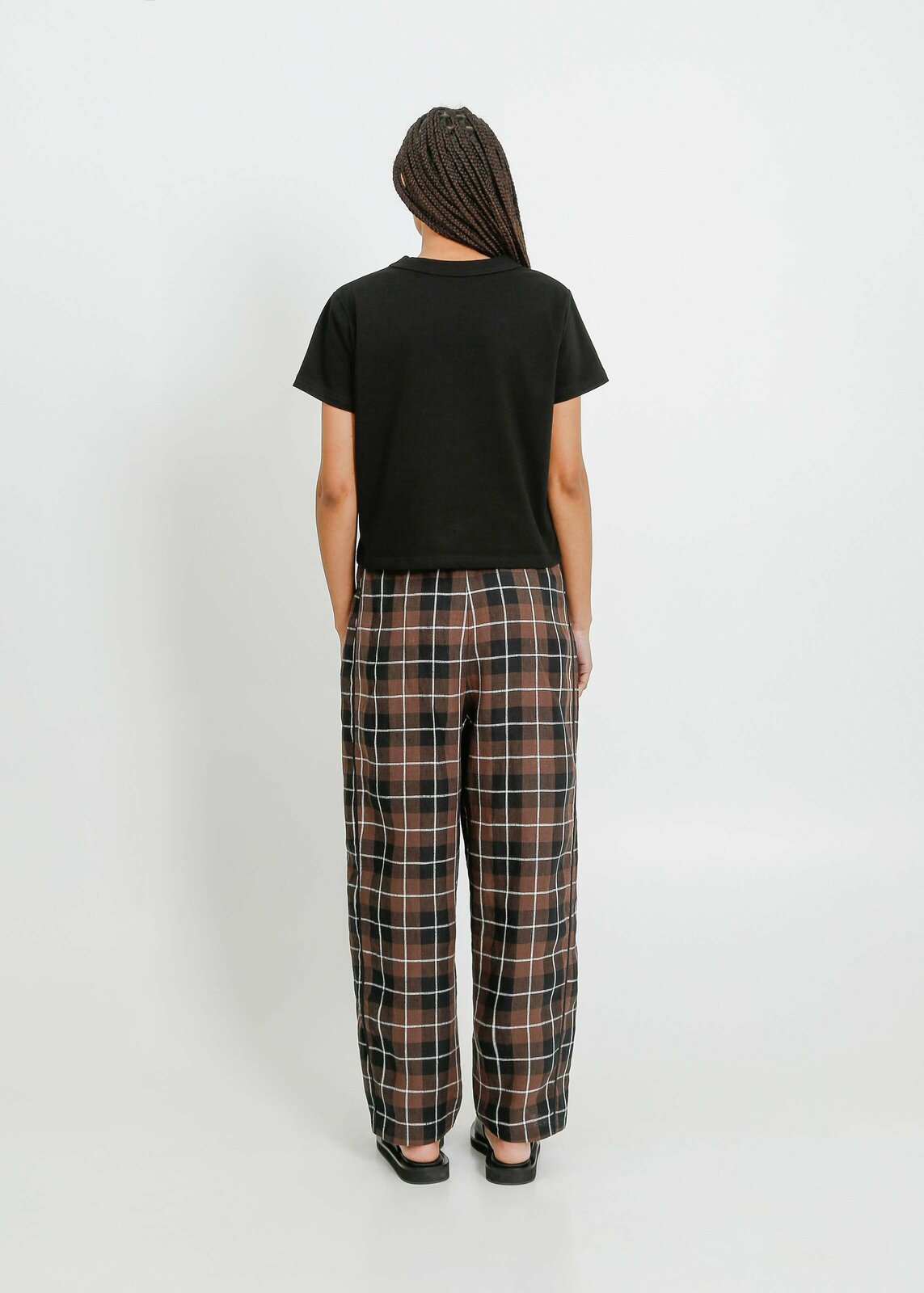 S25 Cooper Pant / Chocolate-Black-White