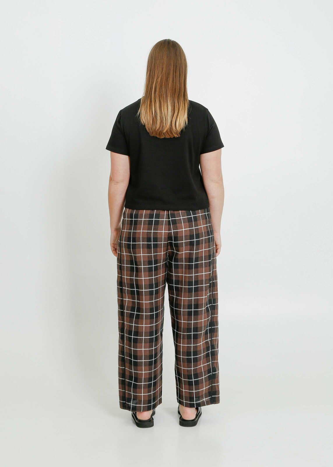 S25 Cooper Pant / Chocolate-Black-White