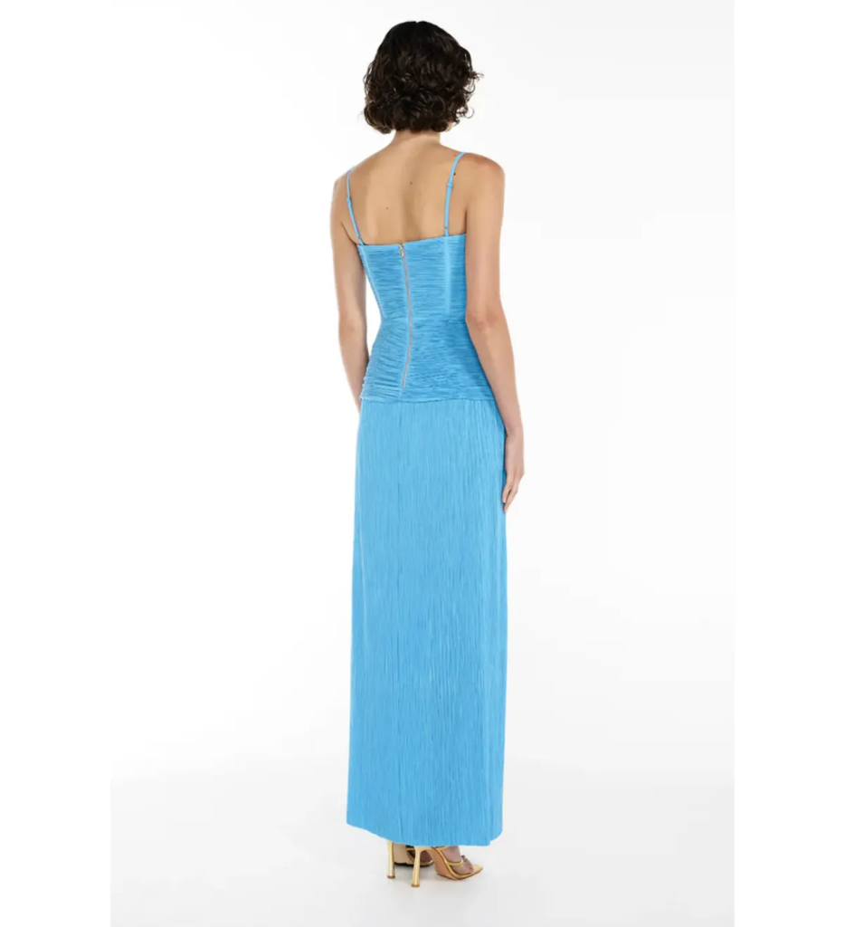 Double Time Pleaded Maxi Dress 10