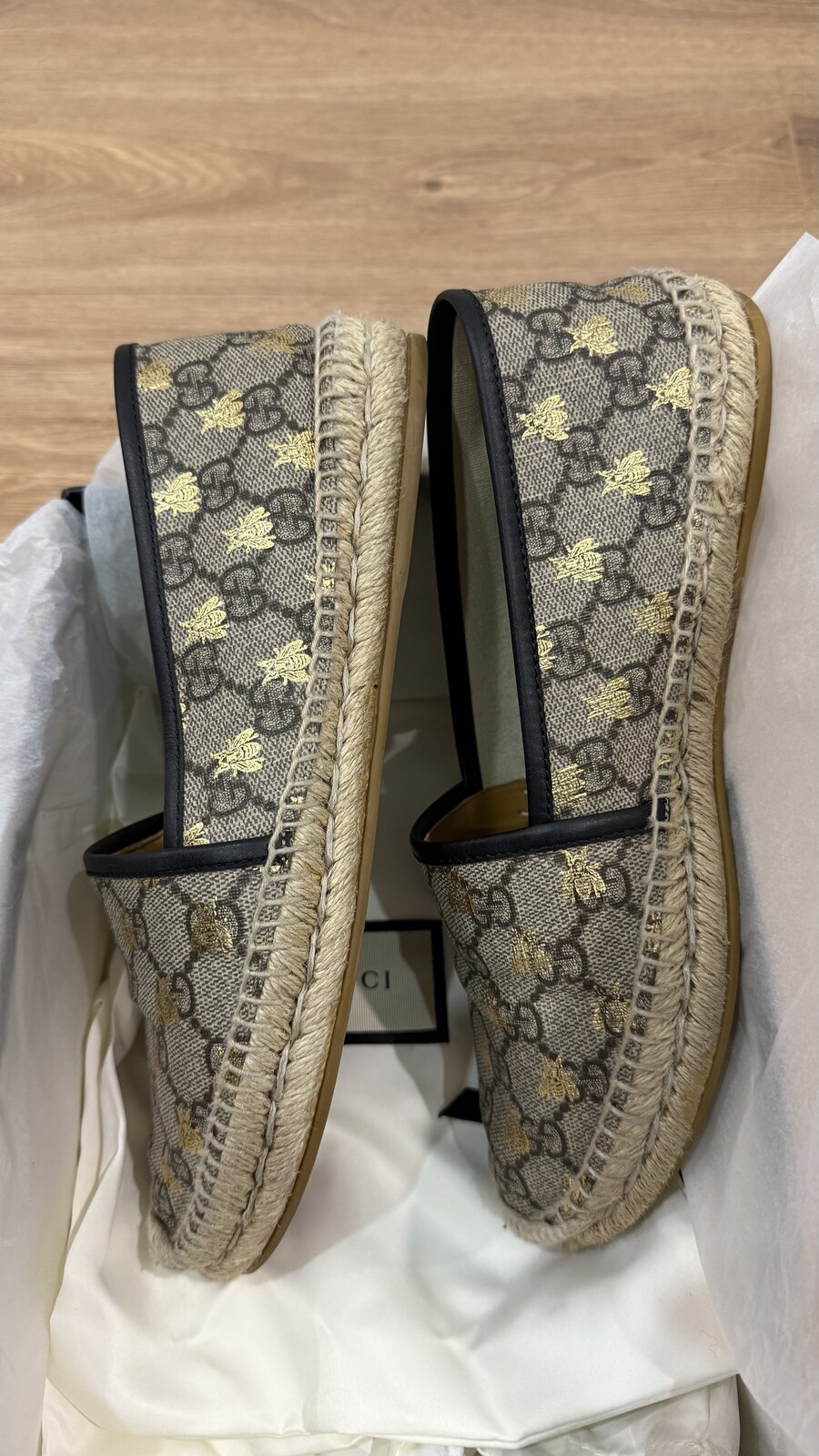 GG Supreme Bee Espadrilles 
