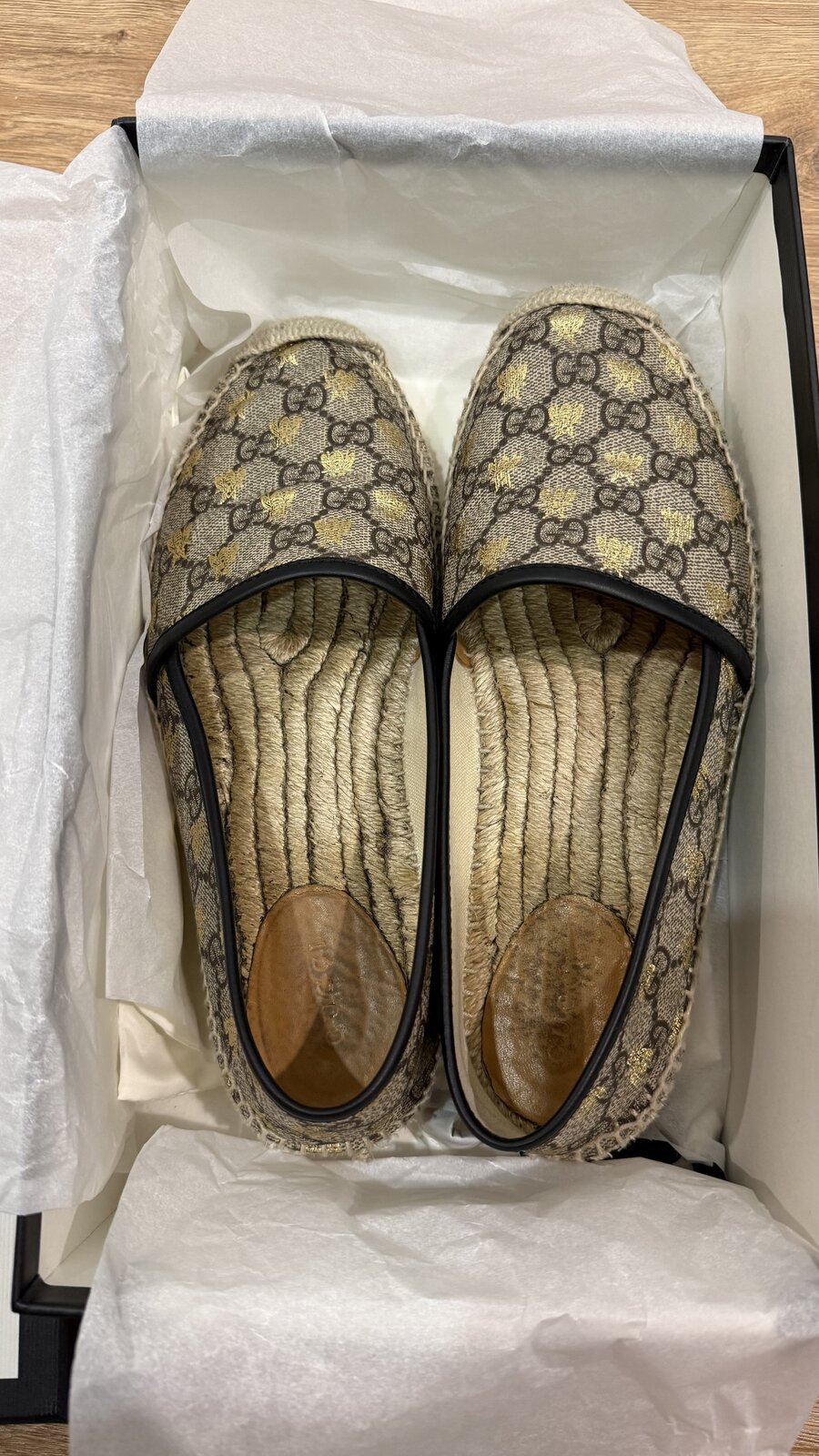 GG Supreme Bee Espadrilles 