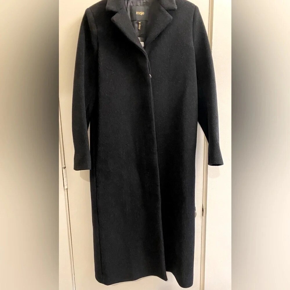 'Greaty' Long Wool Coat