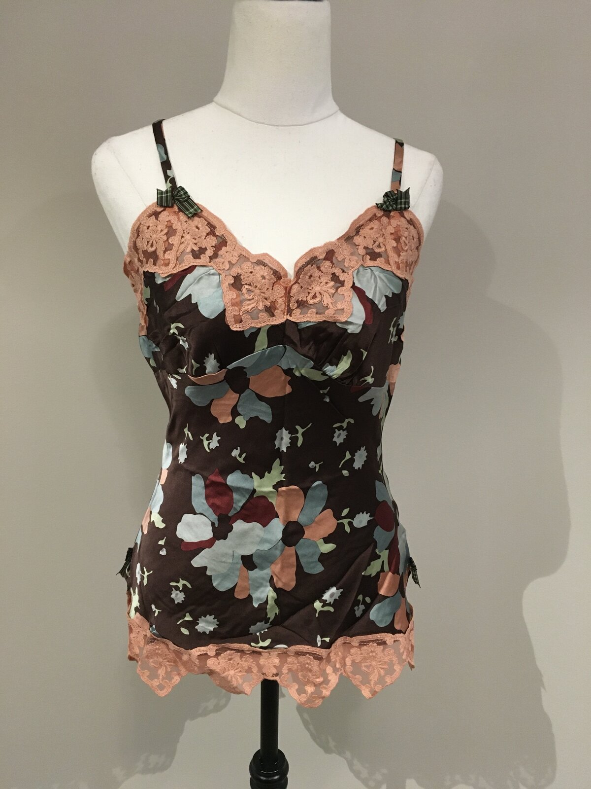 Drunk All The Time Story Camisole Top Size 8