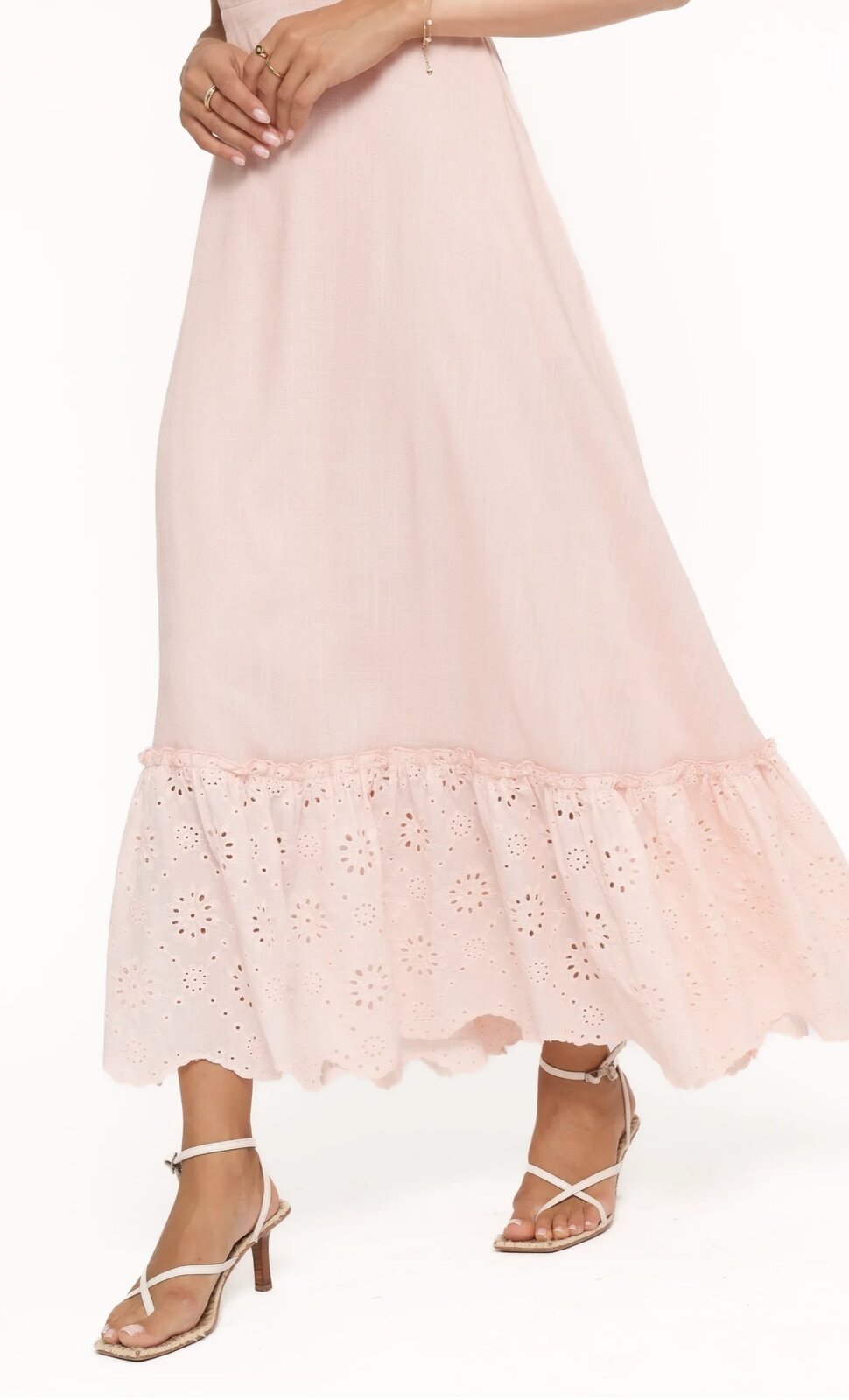 Jenner Maxi Dress | Petal Pink | Size M | BNWT