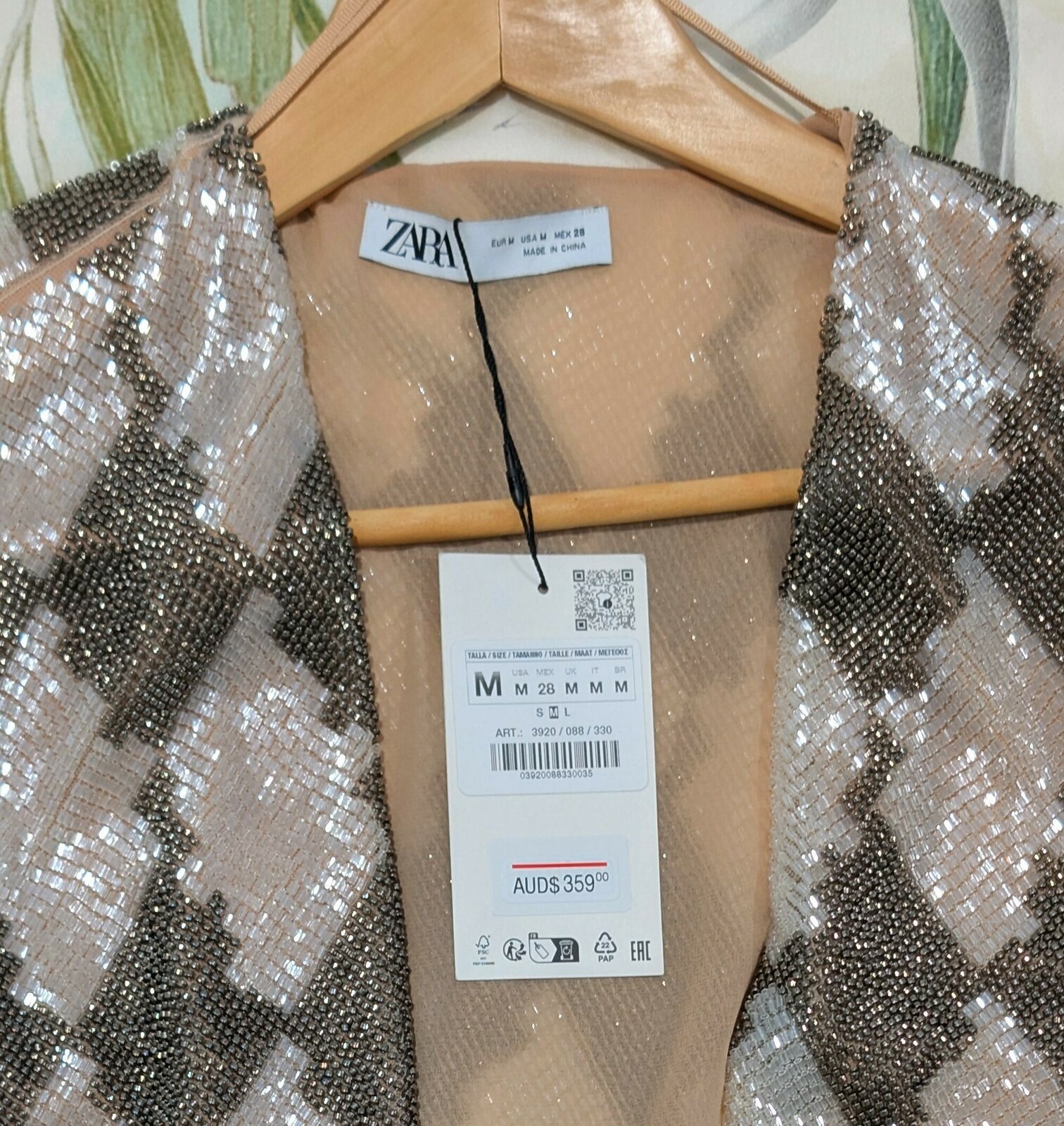 - Harlequin Beaded Jacket