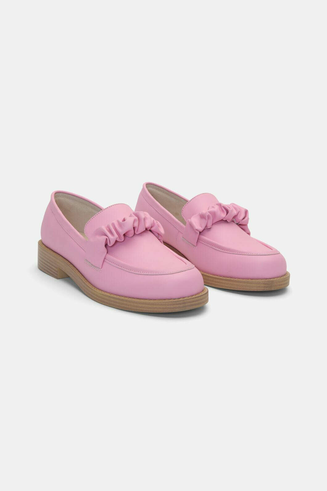 Scrunchie Loafer Pink