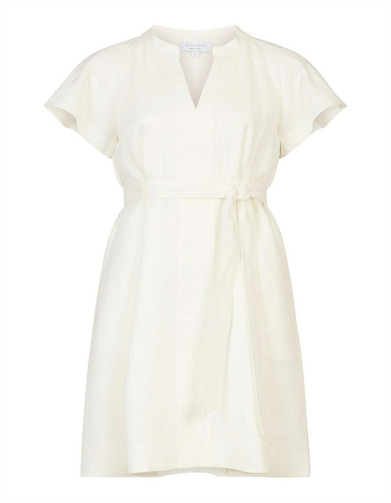 French Linen Raglan Sleeve Dress