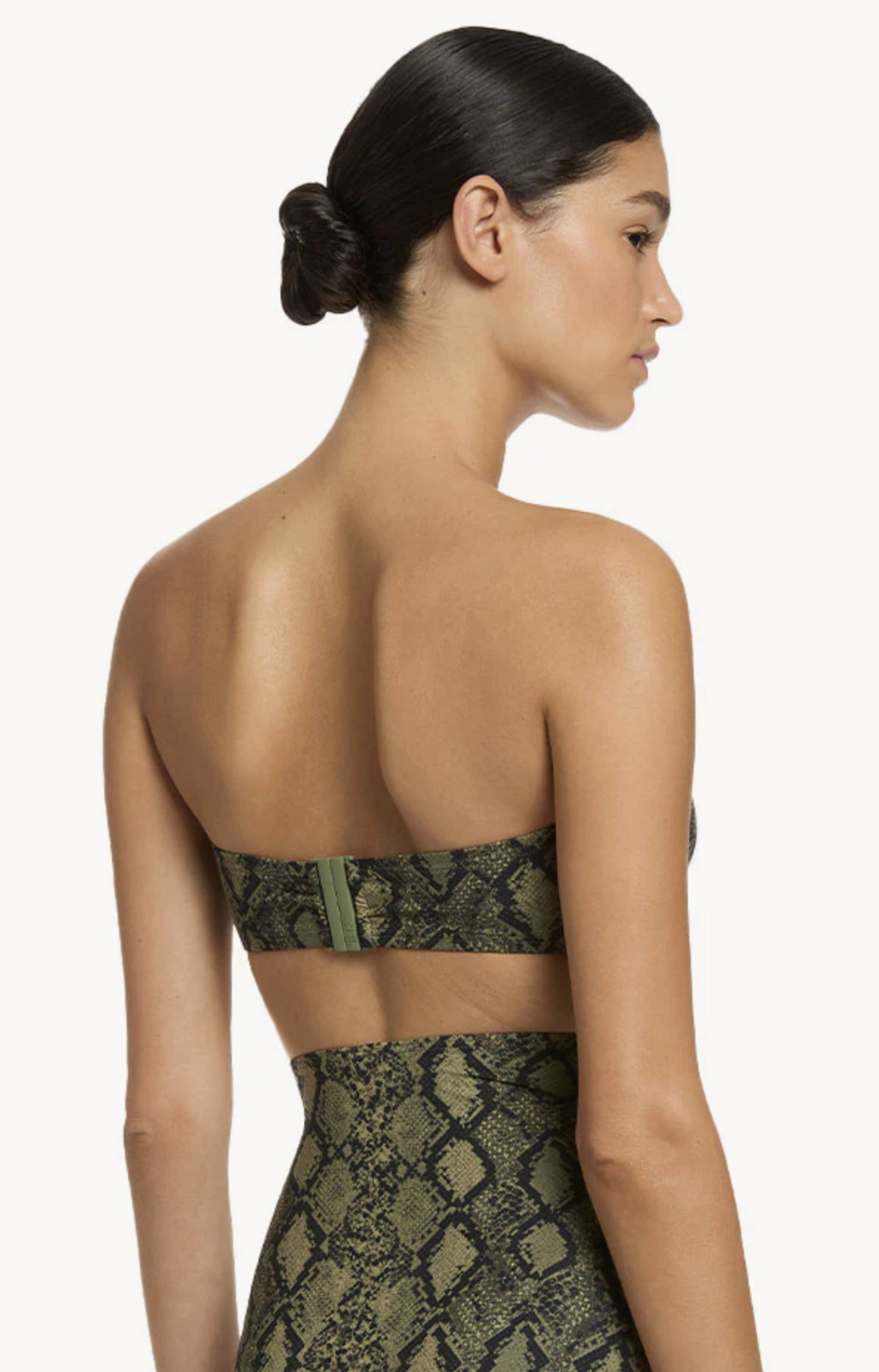 Python Minimal Bandeau Bikini Top