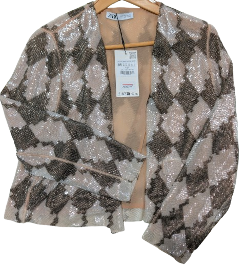 - Harlequin Beaded Jacket