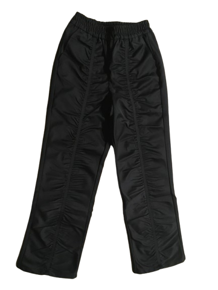 BNWOT GATHERED PANTS - BLACK SIZE 6