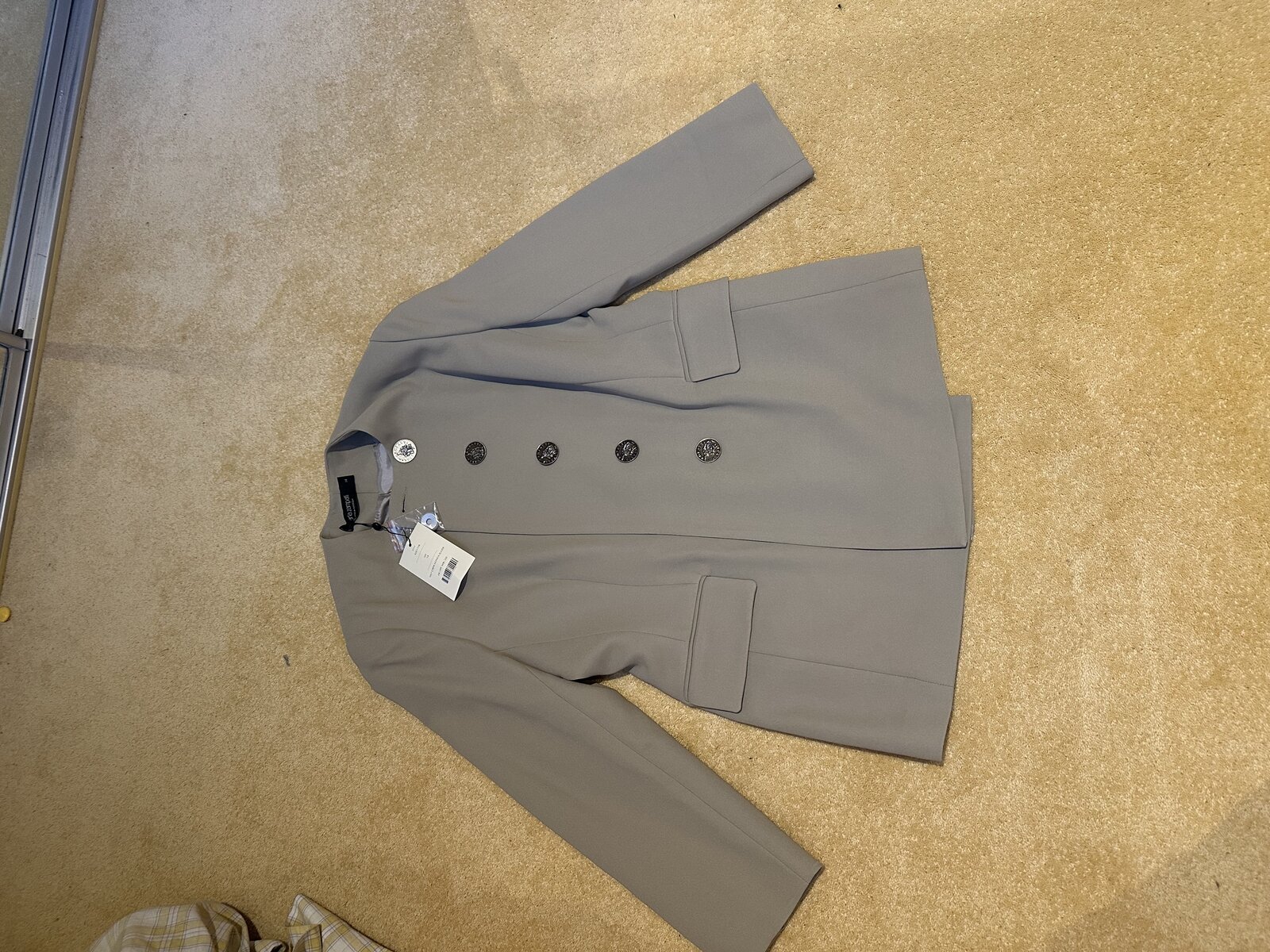 New kelp crepe pants, size 14. Jacket also available.