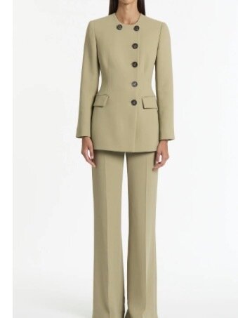 BNWT Kelp Moneta jacket size 14. Carla Zampatti 