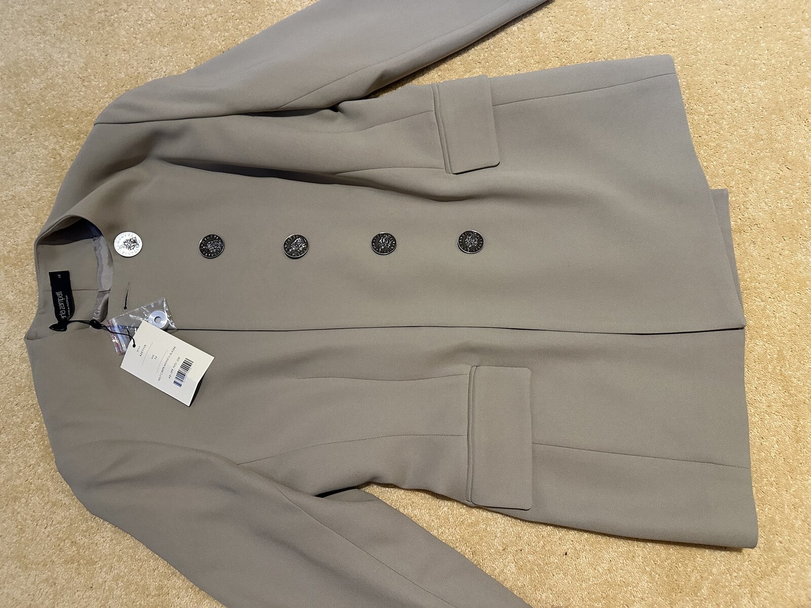 BNWT Kelp Moneta jacket size 14. Carla Zampatti 