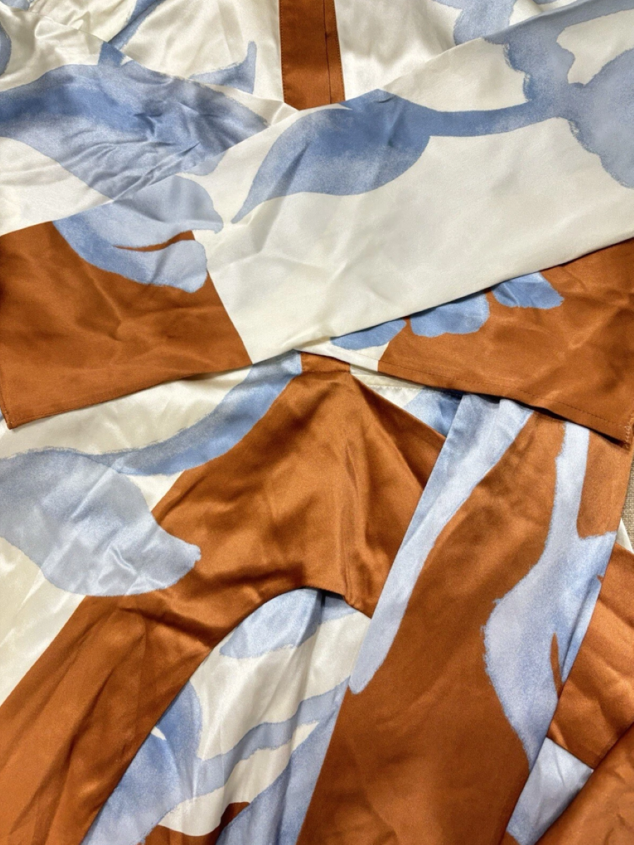 silk shirtdress 0/AU8/US4