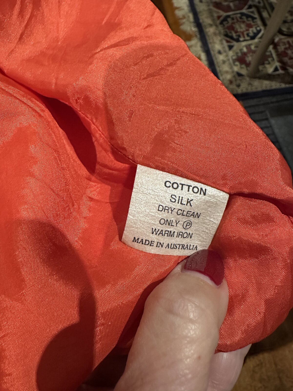 pink short trench coat, size 10