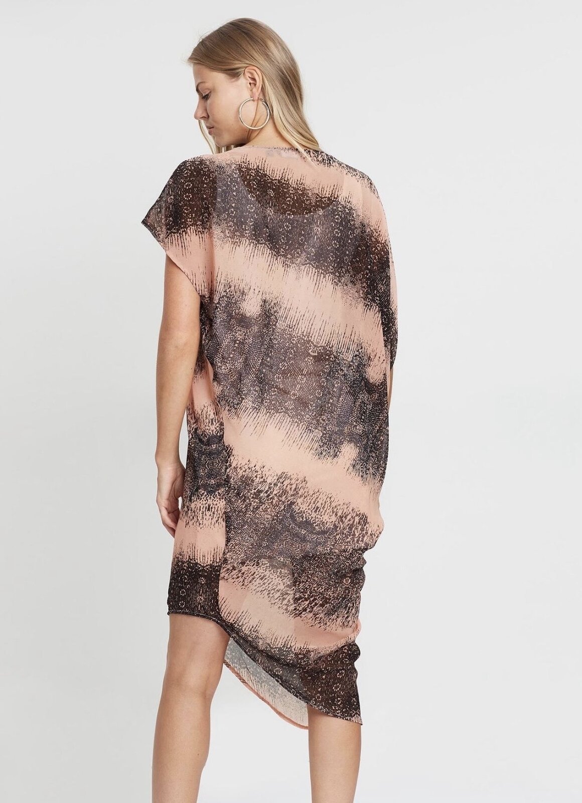 Lover Drape Tuck Dress | 18 | BNWT