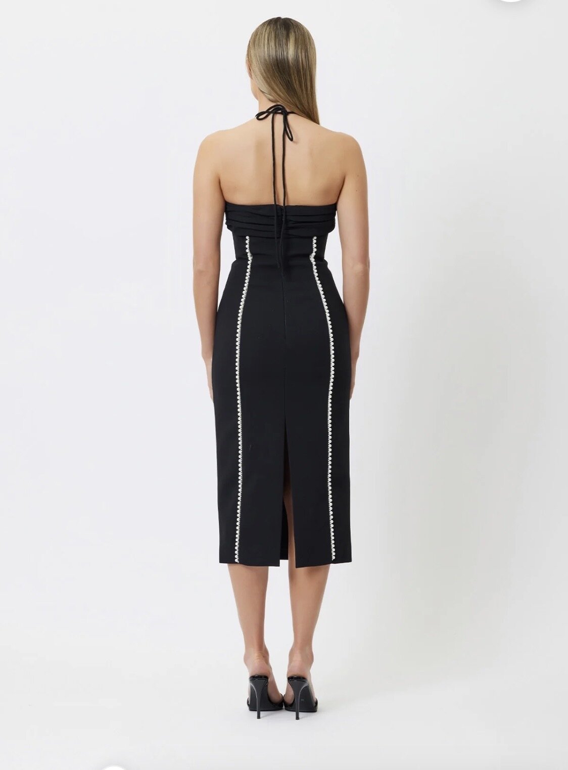 black Lyla midi dress size 14