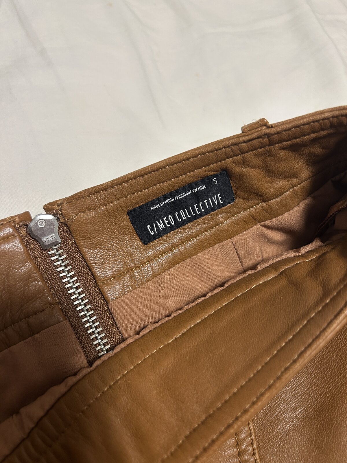 Leather Skirt