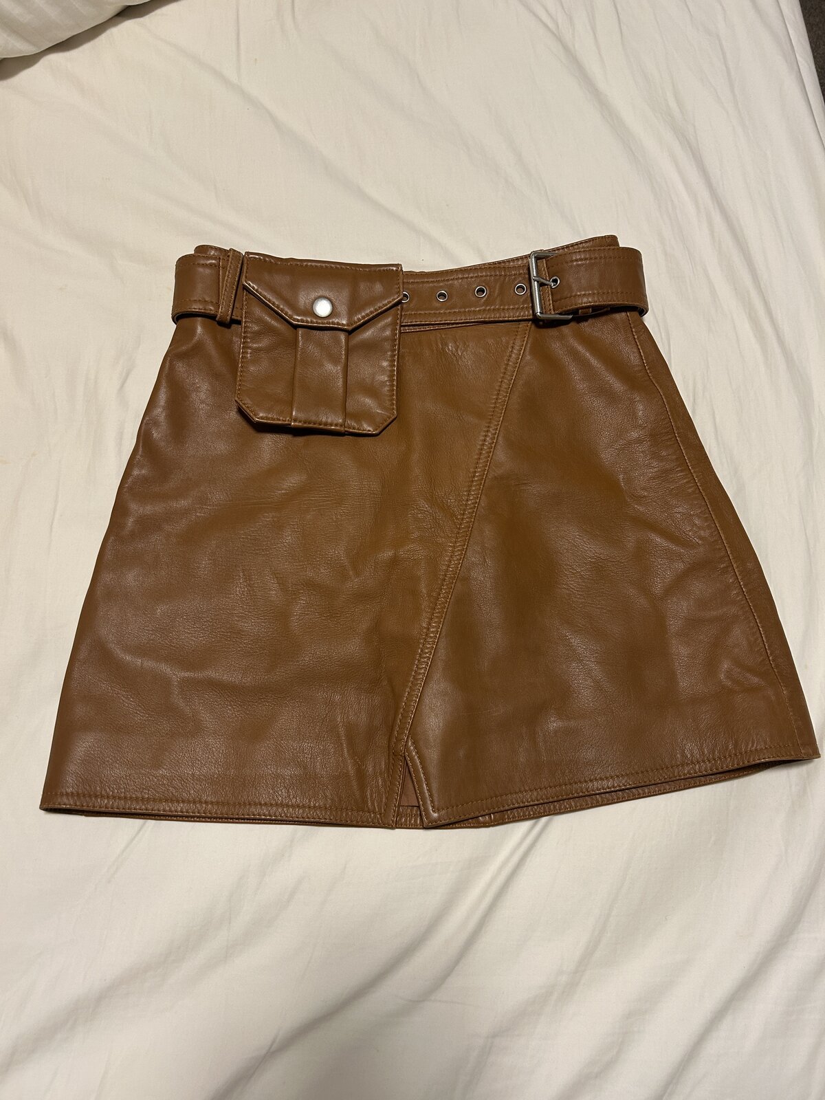 Leather Skirt