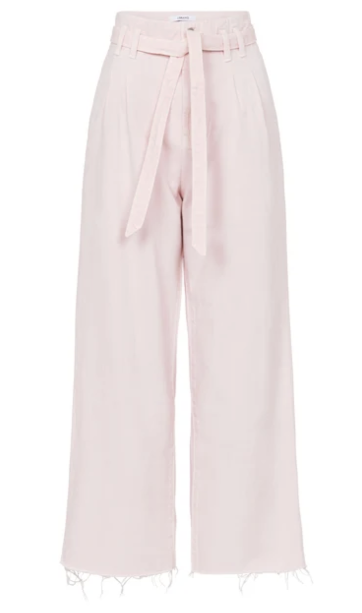High Rise Tie Waist Pant
