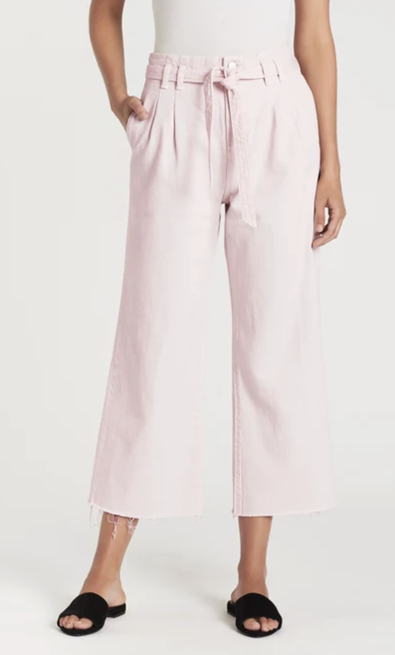 High Rise Tie Waist Pant