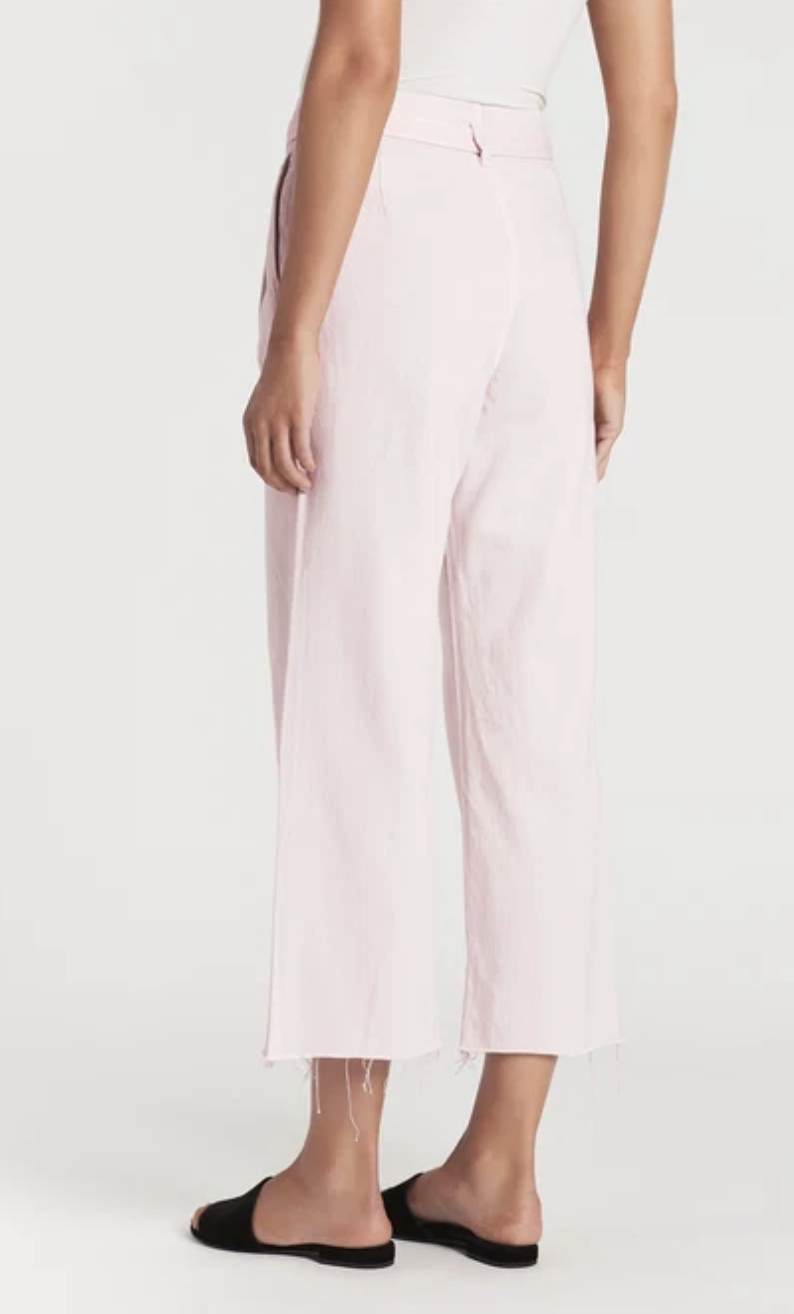 High Rise Tie Waist Pant