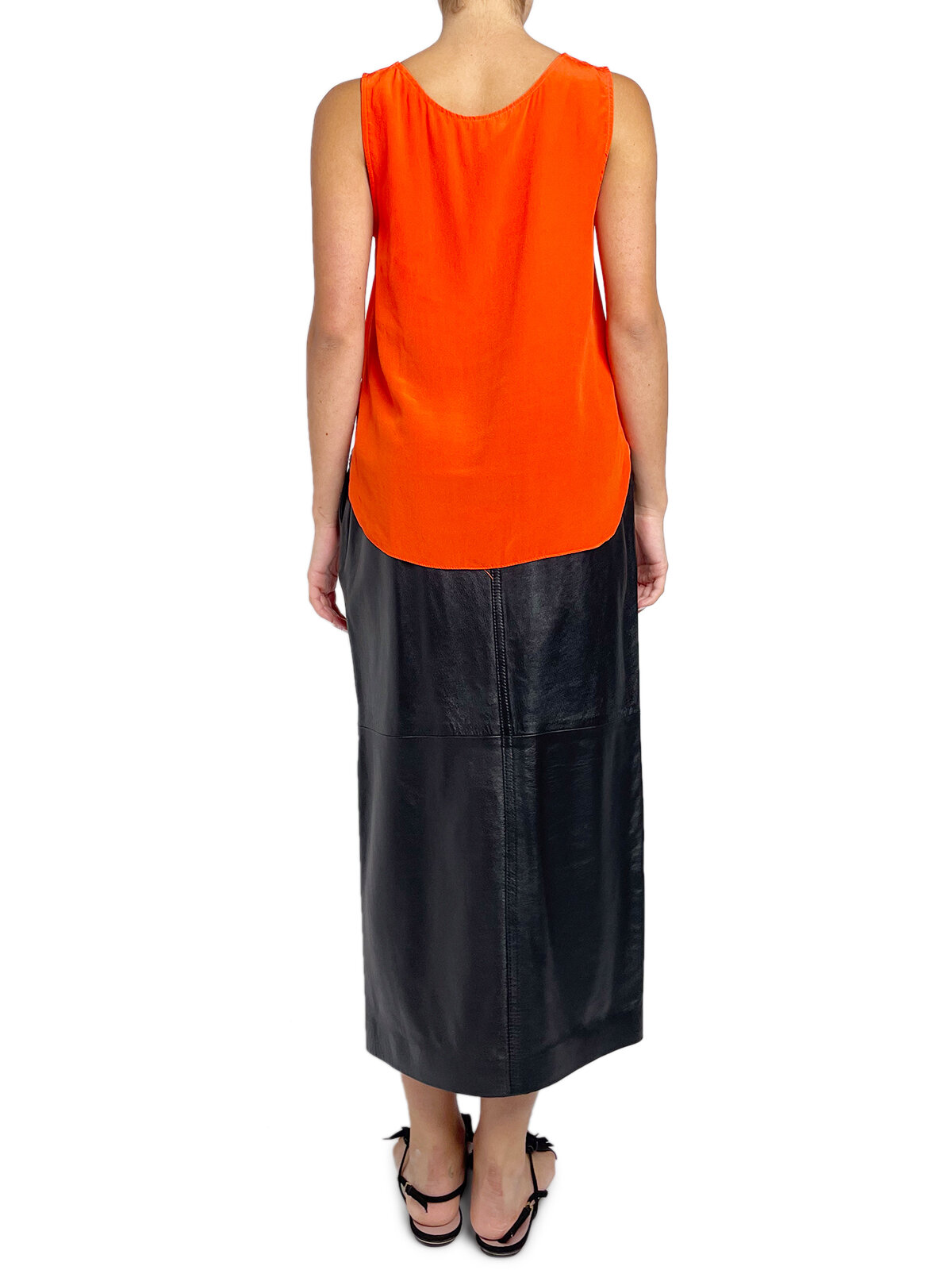Silky Orange Tank