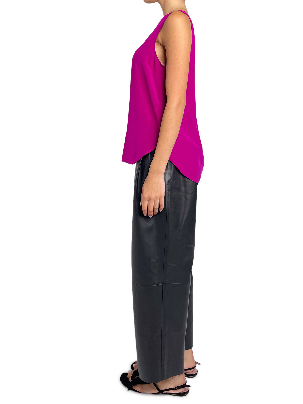 Purple Silky Tank