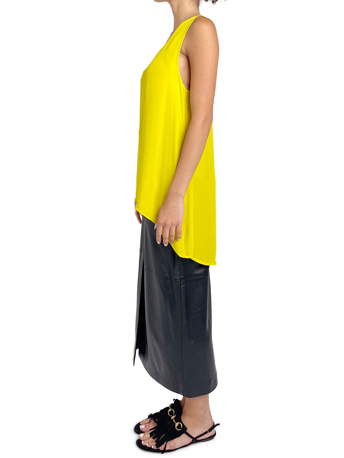Yellow Silky Tank