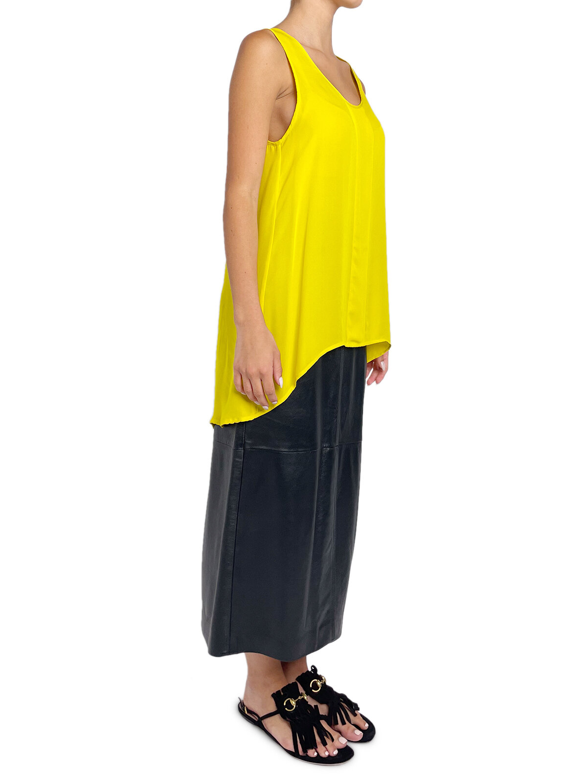 Yellow Silky Tank